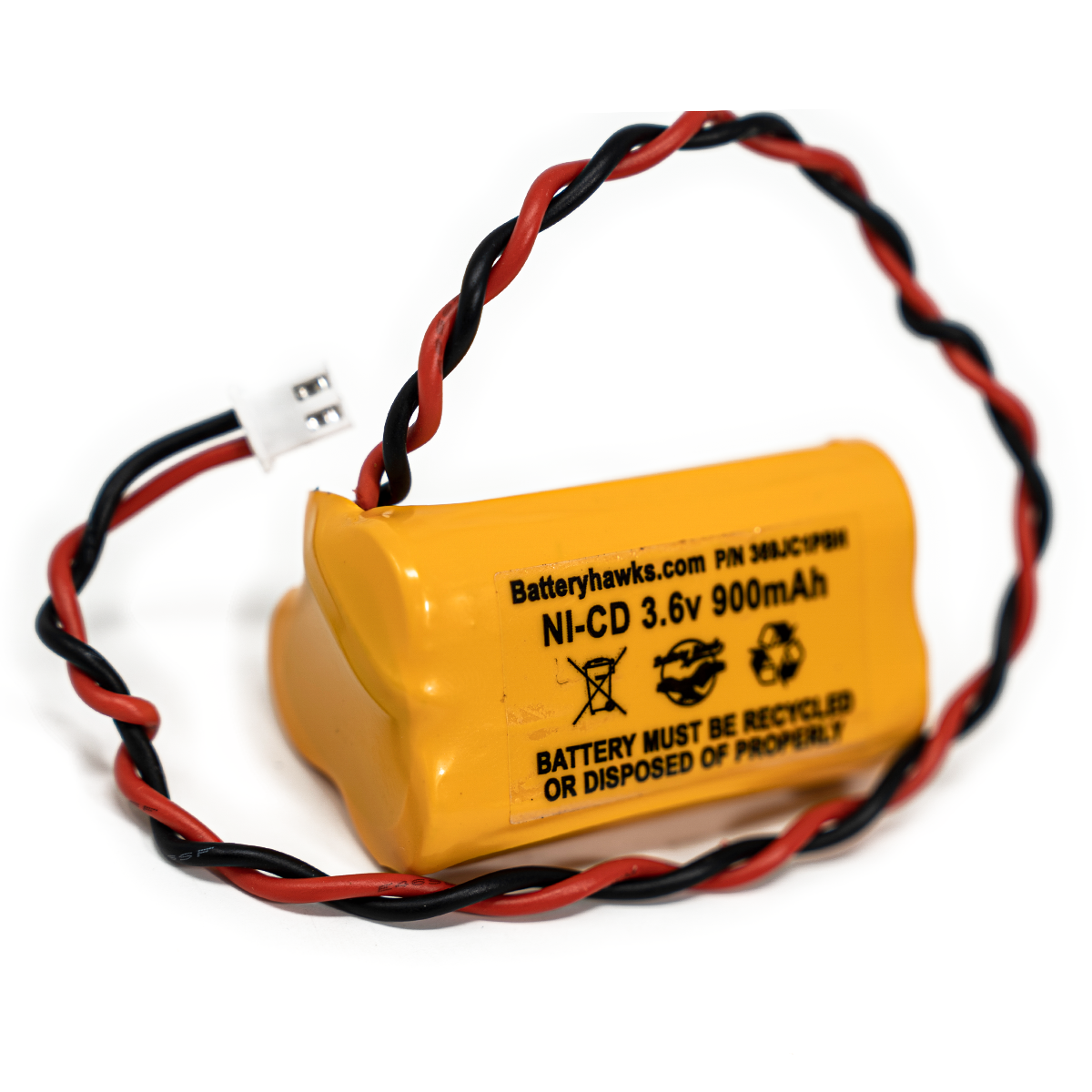 T26000188 3.6V-AA-900mAh Ni-CD Battery Replacement for
