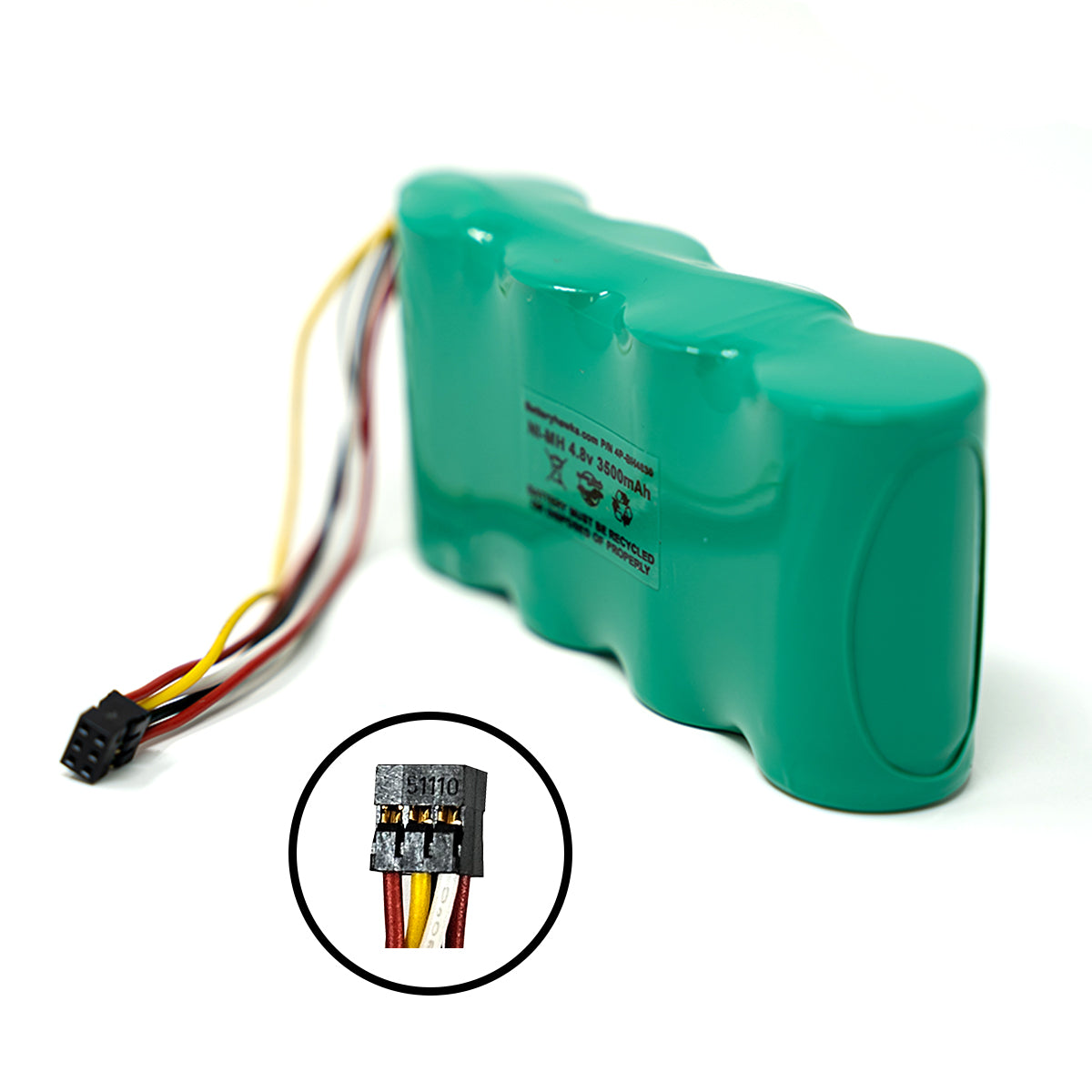 Akku für Fluke ScopeMeter 123 4,8V 3000mAh/14,4Wh NiMH Schwarz Akku für Fluke ScopeMeter 123 4,8V 3000mAh/14,4Wh NiMH Schwarz
