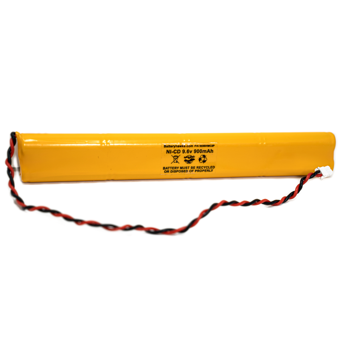 Ni-CD AA700MAH 9.6V Battery Pack Replacement for Emergency / Exit