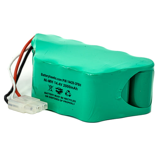 14.4v 2000mAh Ni-MH Battery Pack Replacement for Shark Freestyle Navigator Cordless Stick Vacuum