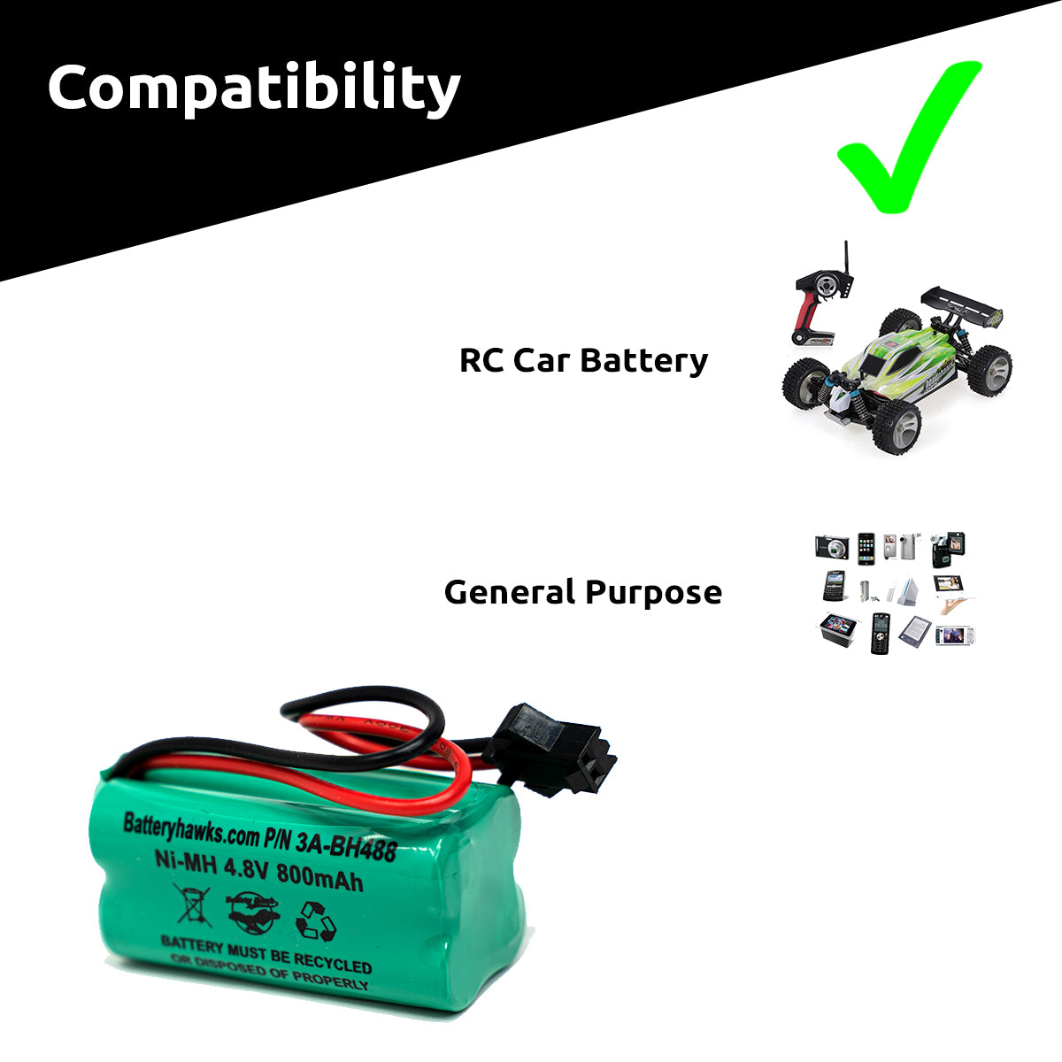 Compatibile per 2PCS 2400mah Ni-Mh 4.8V AA Batteria ricaricabile Pacco batteria AA per auto RC Giocattoli per elicotteri LED Light Cordless Phone SM Plug Compatibile per 2PCS 2400mah Ni-Mh 4.8V AA Batteria ricaricabile Pacco batteria AA per auto RC Giocattoli per elicotteri LED Light Cordless Phone SM Plug