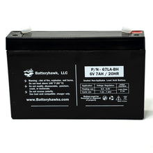 6V 7AH SLA F1 Terminal Sealed Lead Acid Battery for Exit Sign Emergency Light