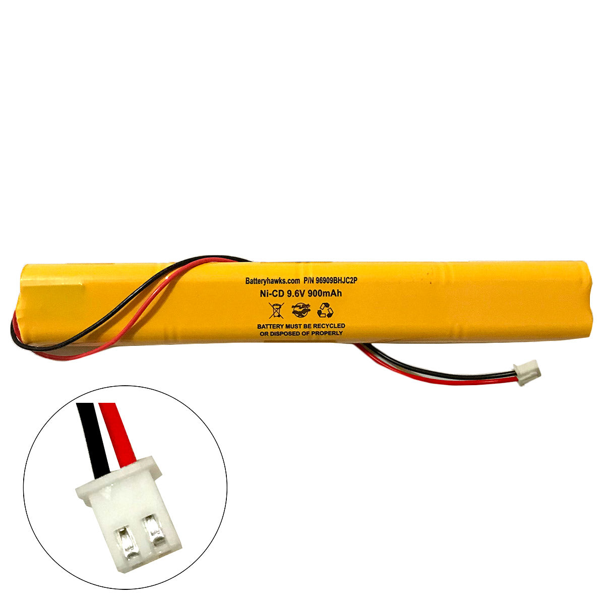 Cooper Lighting 026161 026 161 Ni CD Battery Pack Replacement for Emergency Exit Light