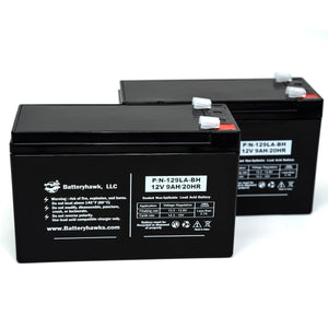 (2 Pack) WP-1234W 12-9F2 40748 CP1290 CP1290 12V 9AH SLA F2 Terminal Battery