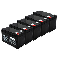 (5 Pack) Brooks Equipment Chloride 12V7.0AH 12V 9AH SLA F2 Terminal Battery