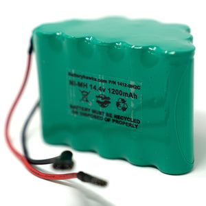 14.4v 1200mAh Ni-MH Battery Pack Replacement for Cordless Hand Vacuum