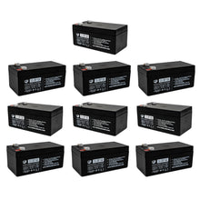 (10 Pack) 12V 3.3AH SLA F1 Terminal Sealed Lead Acid Battery for Multiple Use