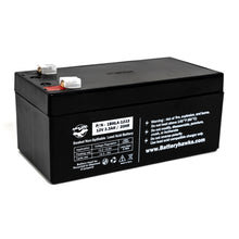 (10 Pack) 12V 3.3AH SLA F1 Terminal Sealed Lead Acid Battery for Multiple Use