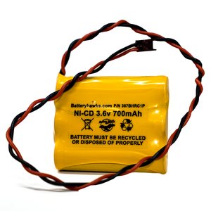 Interstate NIC0553 ANIC0553 battery replacement for emergency / exit light