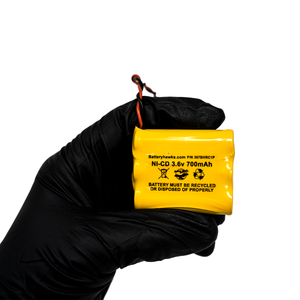 3.6v 700mAh Ni-CD Battery Pack Replacement for Emergency / Exit Light