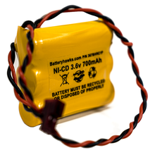 Interstate NIC0553 ANIC0553 battery replacement for emergency / exit light