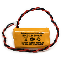 TOPA 3.6V AA900mAh JYH 3.6V AA1000mAh Ni-CD Battery Replacement for Emergency / Exit Light