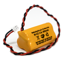 TOPA 3.6V AA900mAh JYH 3.6V AA1000mAh Ni-CD Battery Replacement for Emergency / Exit Light