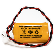 3.6v 900mAh Ni-CD Battery Pack Replacement for Emergency / Exit Light