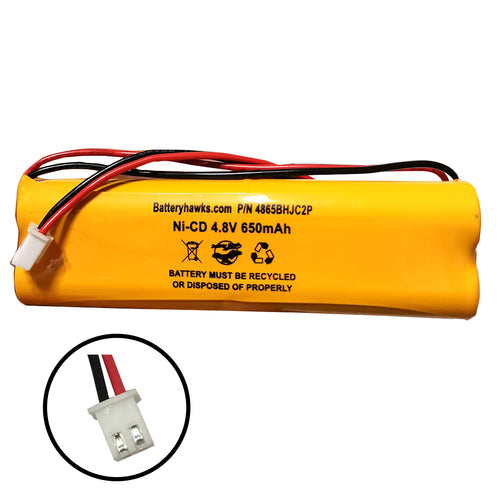 LITHONIA D-AA650B DAA650B Ni-CD Battery Pack Replacement for Emergency / Exit Light
