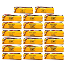 (20 pack) 4.8v 650mAh Ni-CD Battery Pack Replacement for Emergency / Exit Light