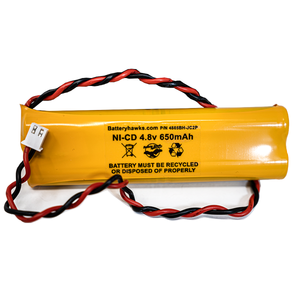 LITHONIA D-AA650Bx4 DAA650Bx4 Ni-CD Battery Pack Replacement for Emergency / Exit Light