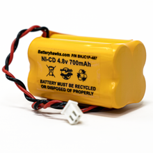 CFS47NC 80048800 4.8v 1000mAh Ni-CD Battery Replacement for Emergency / Exit Light