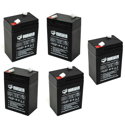 (5 Pack) 3FM4.5 PS640 CP645 CP0660 lcr6v4p GP645 Battery Emergency Light Exit