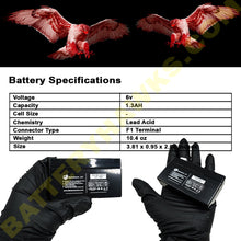 Sensaphone Professional 1400 GE Simon III Alarm Casil CA613 6V 1.3AH Battery