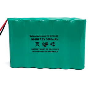 7.2v 3600mAh Ni-MH Battery Pack Replacement for Wireless Security System