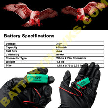 AAA 3.6v Craftsman Flashlight Battery Pack Replacement