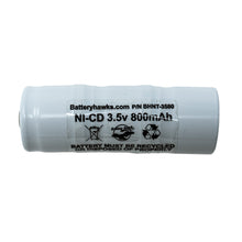 (5 Pack) 3.5v 800mAh Ni-CD Battery Pack Replacement for Otoscope