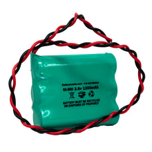 3.6v 1200mAh Ni-MH Battery Pack Replacement for Solar Light
