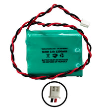 3.6v 1200mAh Ni-MH Battery Pack Replacement for Solar Light