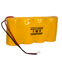 (4 Pack) 4.8v 2000mAh Ni-CD Battery Pack Replacement for Exit / Emergency Lights