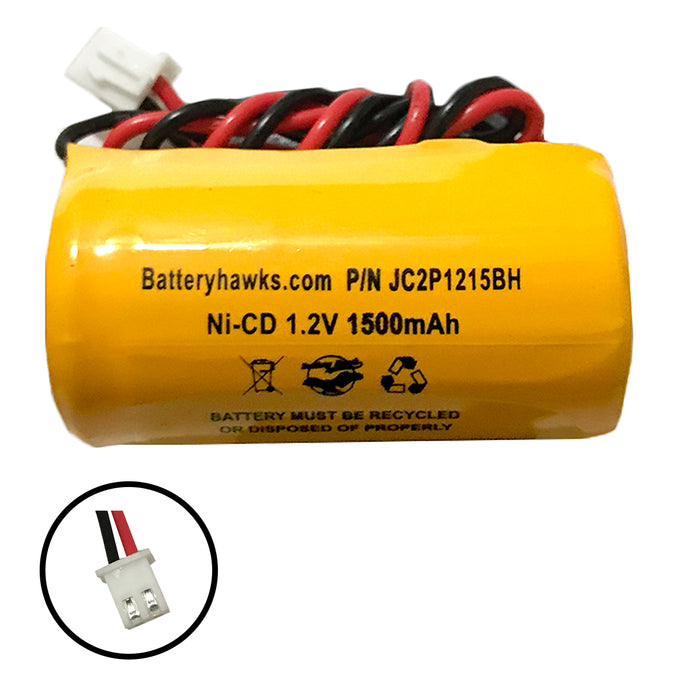 CUSTOM-217 Dantona Custom217 Ni-CD Battery Pack Replacement for Emergency / Exit Light