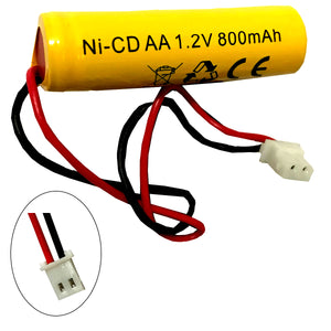 Ni-CD AA 700mah 1.2v Battery for Emergency / Exit Light