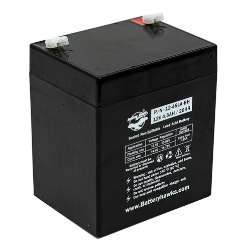 12V 4.5AH SLA F1 Terminal Sealed Lead Acid Battery for General Purpose