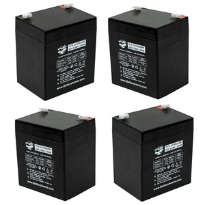 UT1240 UT-1250-F1 UT1250F1 SLA1240 DG124 GC1240 LCU125P1 EXT800 Lead Acid Battery