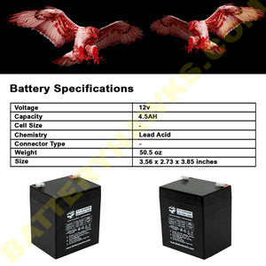 PS1250F1 2026 HR5.52 SLA 52 PORTABLE PA H1X3DST 2028 Lead Acid Battery