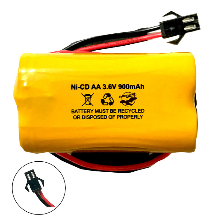 BGNB001 Battery Guy Ni-CD Battery Replacement for Emergency / Exit Light