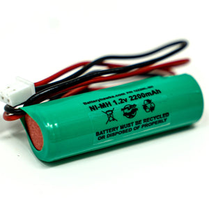 AA2200mAh 1.2V 2.2Ah Ni-MH Battery Pack for Solar Lights / Exit Light