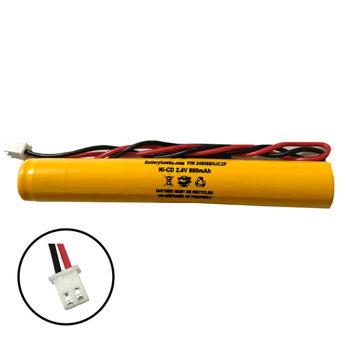 18839 Battery Guy Ni-CD Battery Pack Replacement for Emergency / Exit Light