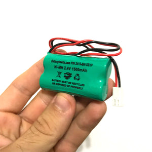 93035262 Dual-Lite Battery NI-MH EV Battery Pack Replacement for Emergency / Exit Light