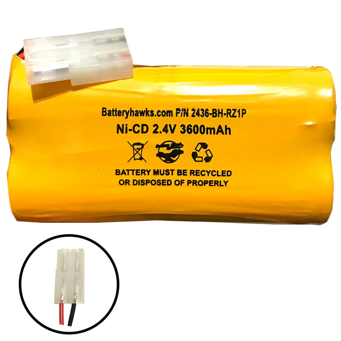 ISPLWDIRF Chloride Systems Industries Ni-CD Battery Pack Replacement for Emergency / Exit Light