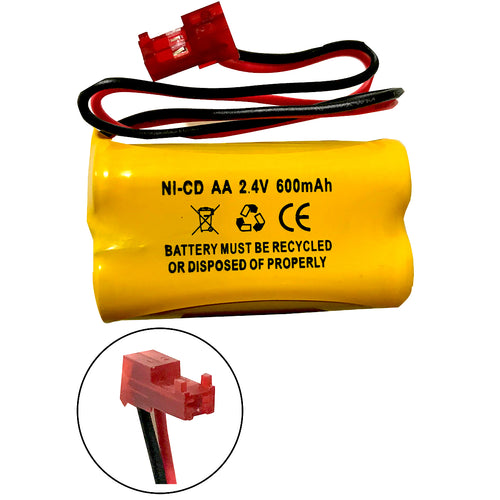 2.4v 600mAh Ni-CD Battery for Emergency / Exit Light