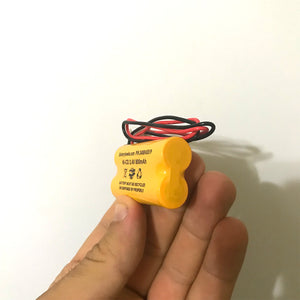 Dual-Lite 2KR600AAH49 Duallite Ni-CD Battery Pack Replacement for Emergency / Exit Light