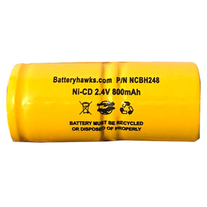2.4v 800mAh Ni-CD Battery Pack Replacement for Gas Meter