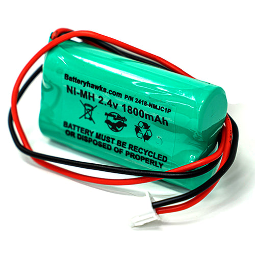 2.4v 1800mAh General Purpose Battery Pack with Leads