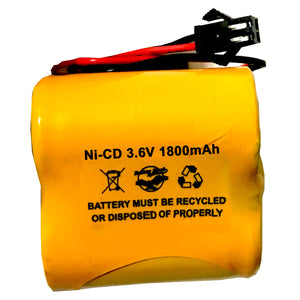 3.6v 1800mAh Ni-CD Battery Pack Replacement for Emergency / Exit Light