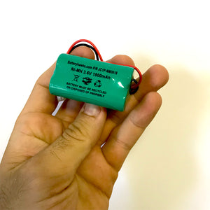 AAHT1400B BAYCO NI-MH 3.6v Battery Pack for LED Flash Light