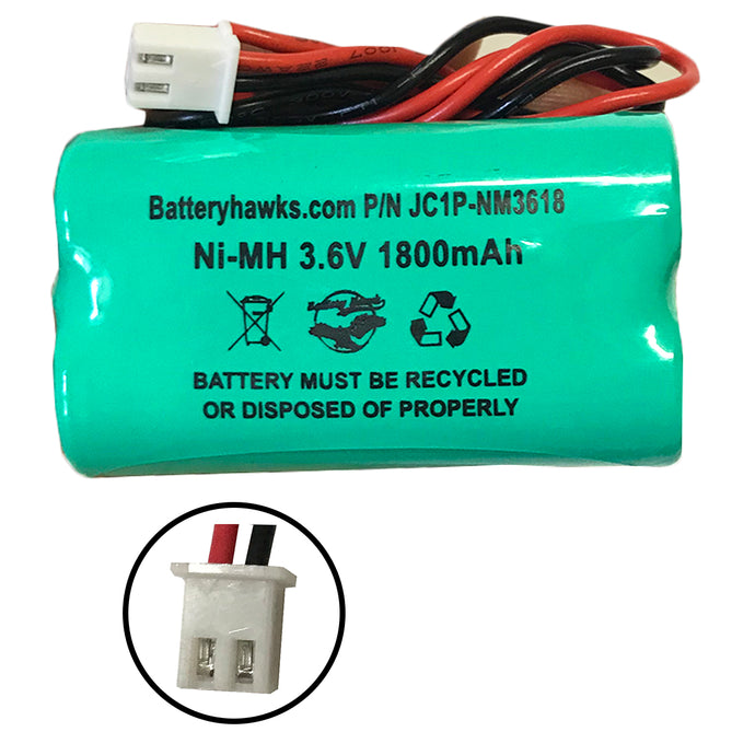 AAHT1400B BAYCO NI-MH 3.6v Battery Pack for LED Flash Light