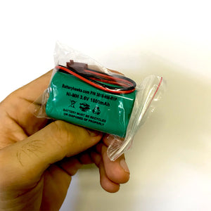 3.6v 1800mAh Ni-MH Battery Pack Replacement for Emergency / Exit Light