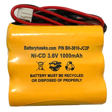 DISON KRH15/51 KRH-15/51 3.6v Ni-CD Battery Pack Replacement for Emergency / Exit Light