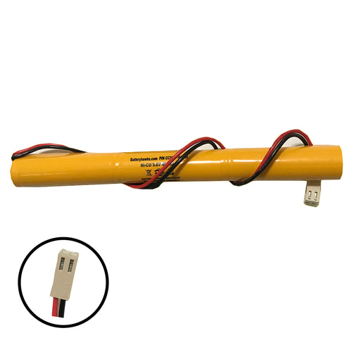 3.6v 400mAh Ni-CD Battery Pack Replacement for Emergency / Exit Light